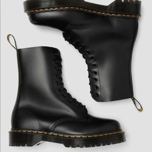 DR. MARTEN 1490 BEX SMOOTH LEATHER MID CALF BOOTS